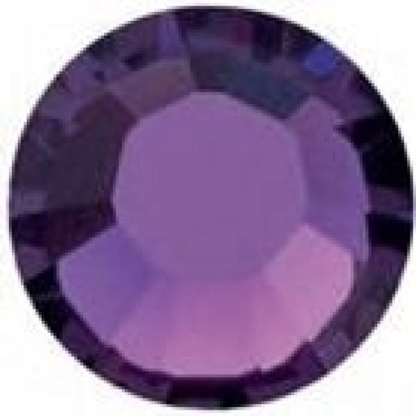 Hotfix Swarosvski Strass - Violet - Diameter 5 mm